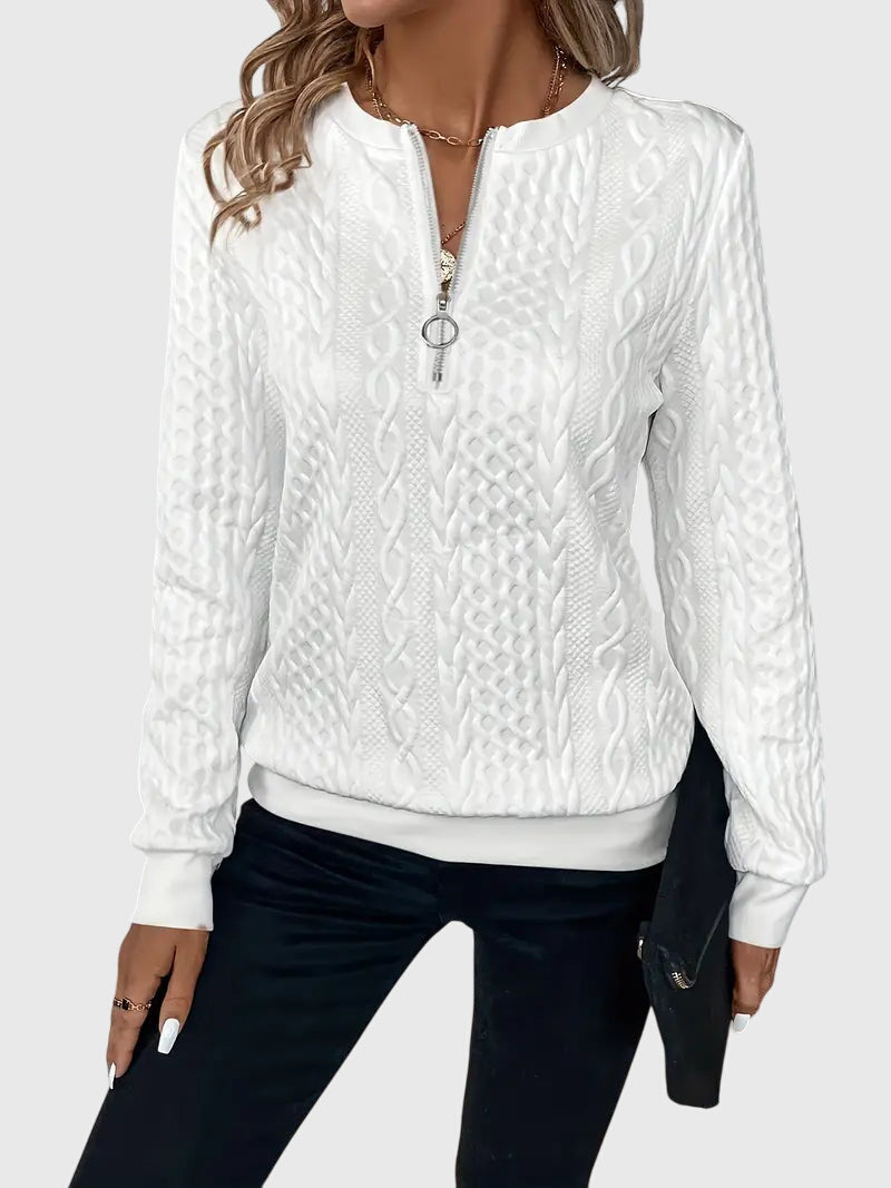 Maison | Zipped Sweater