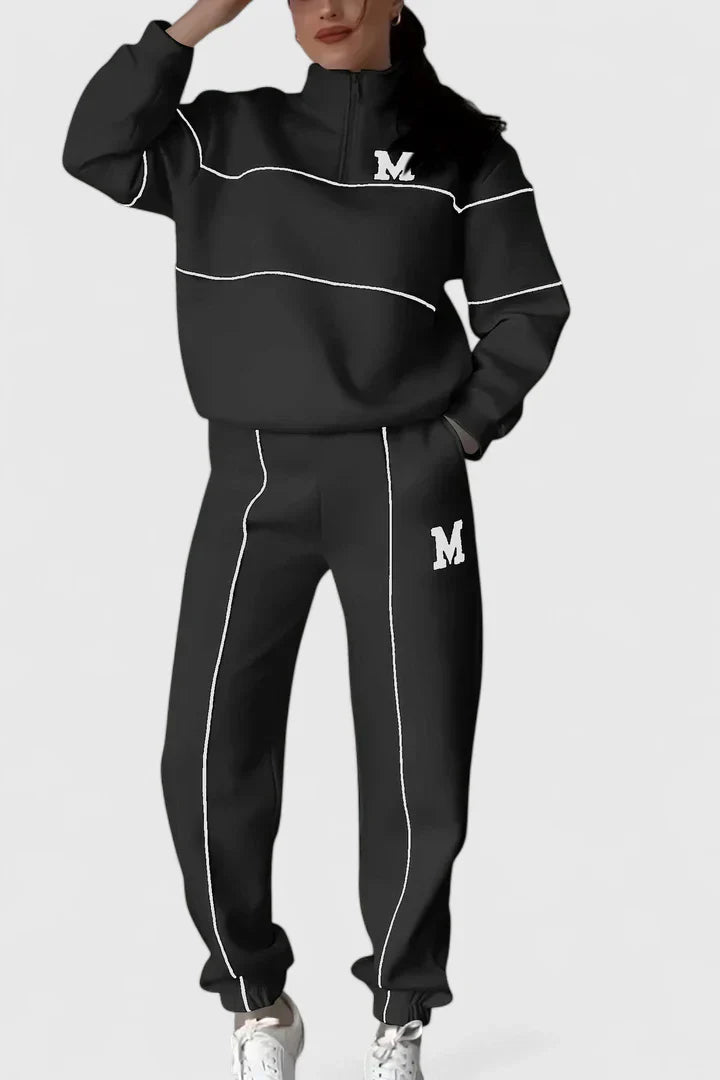 Masion | Comfortable Sweater and Trousers Set