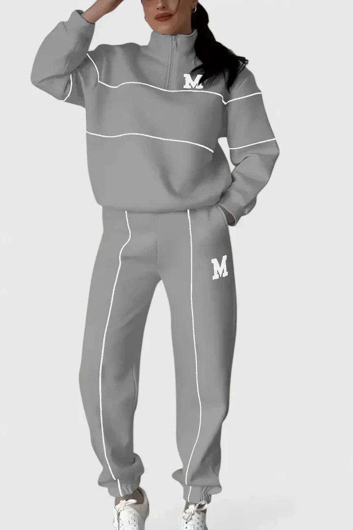 Masion | Comfortable Sweater and Trousers Set