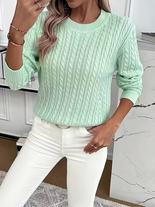Aria™ | Soft Knit Minimal Sweater