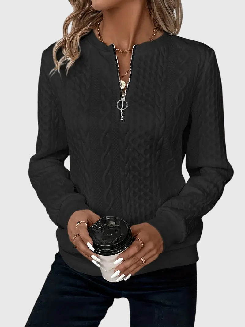 Maison | Zipped Sweater
