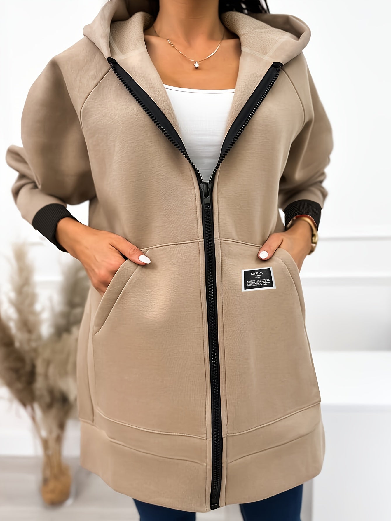 Maison | Elegant Longline Hoodie