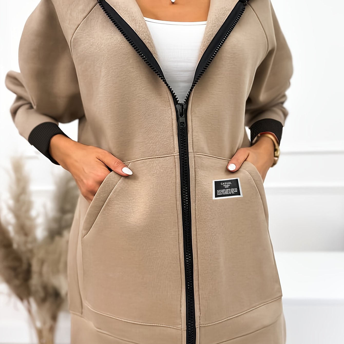 Maison | Elegant Longline Hoodie