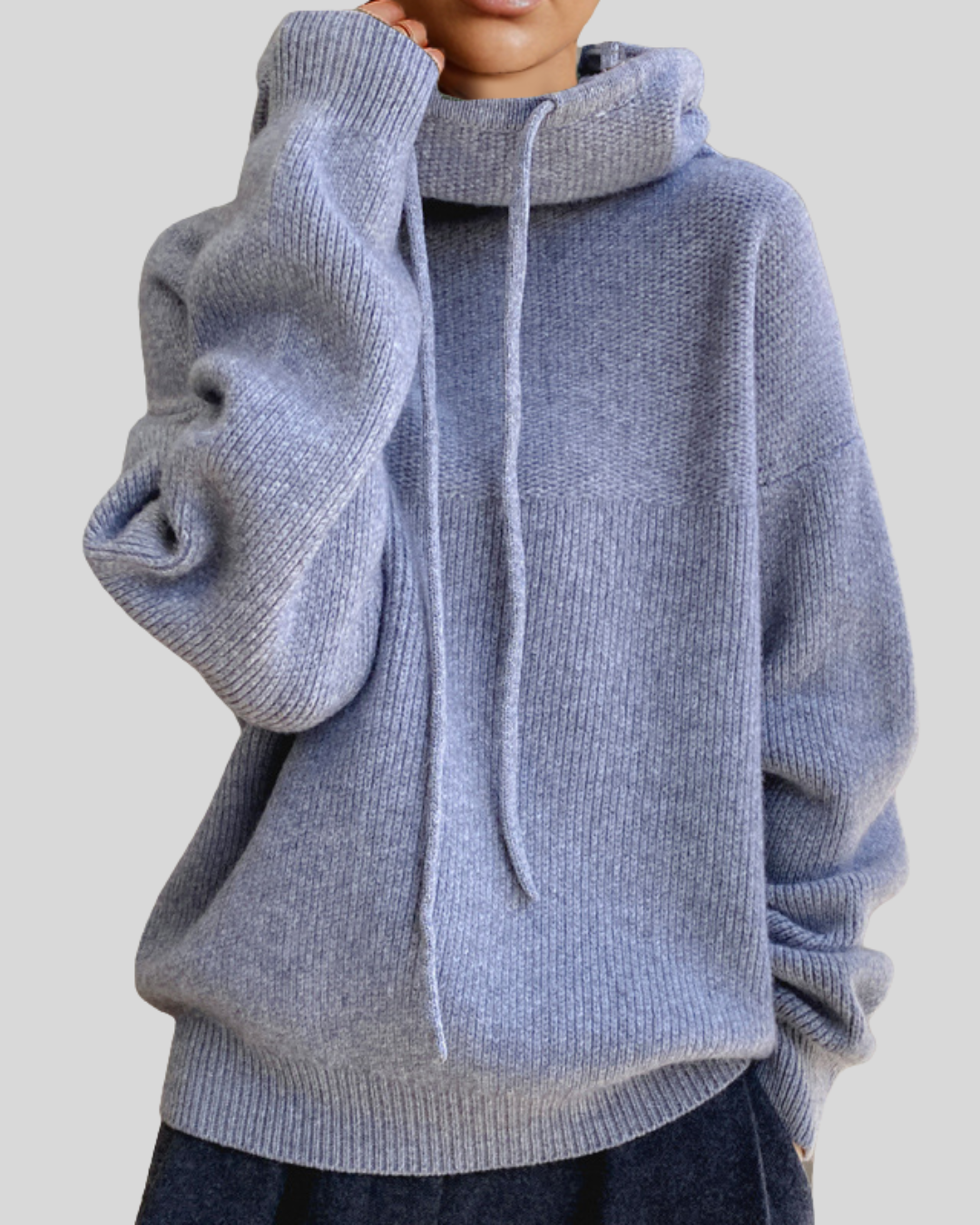 Maison | Women's Jumper with Luxurious Polo Neck