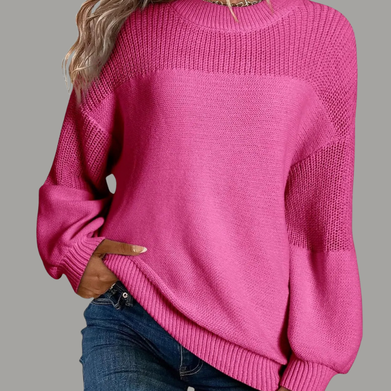 Masion| loose-fitting knit sweater