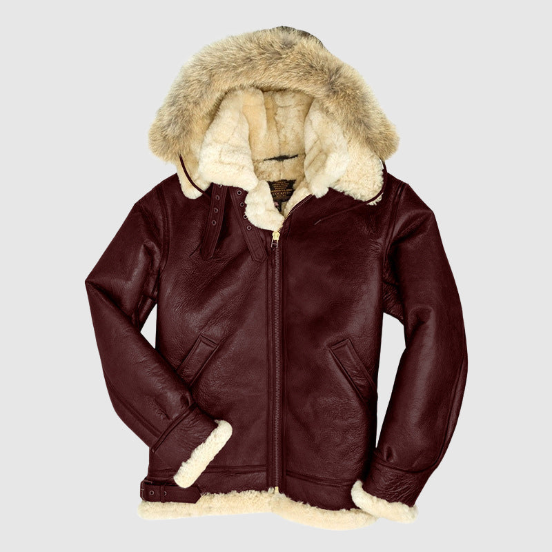 Highland Fur Lined Pilot Jacket