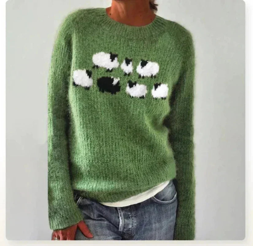 YASMINE™ - PULL RÉTRO AUTOMNE