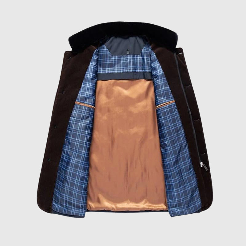 Veste d'hiver matelassée et isolée pour homme