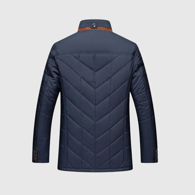 Veste d'hiver matelassée et isolée pour homme