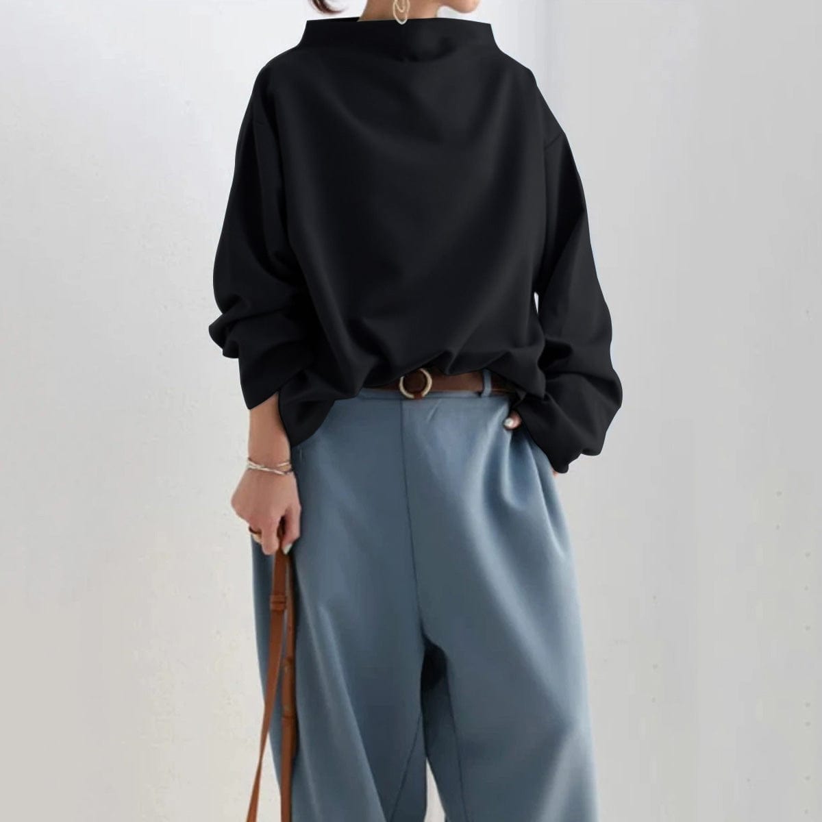 ELIANA™ - PULL À COL MONTANT