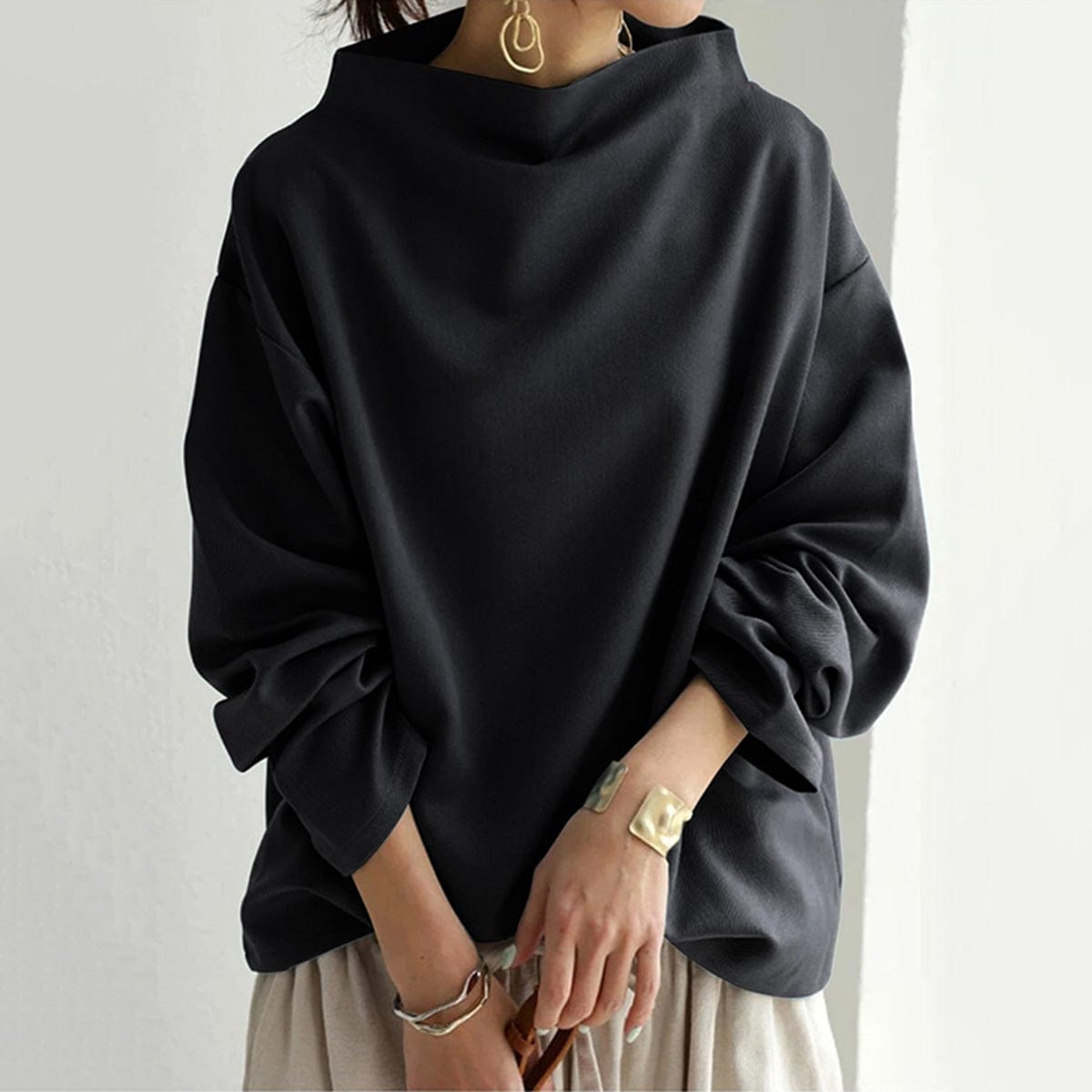 ELIANA™ - PULL À COL MONTANT