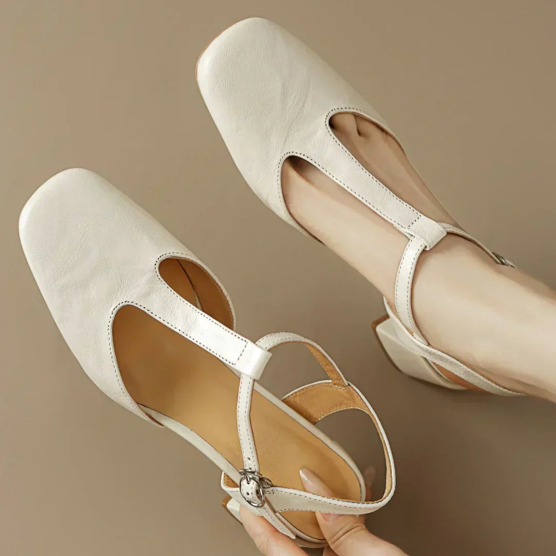 Talbot™| Beatrica Leather Mary Janes