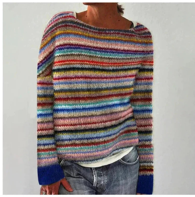 YASMINE™ - PULL RÉTRO AUTOMNE