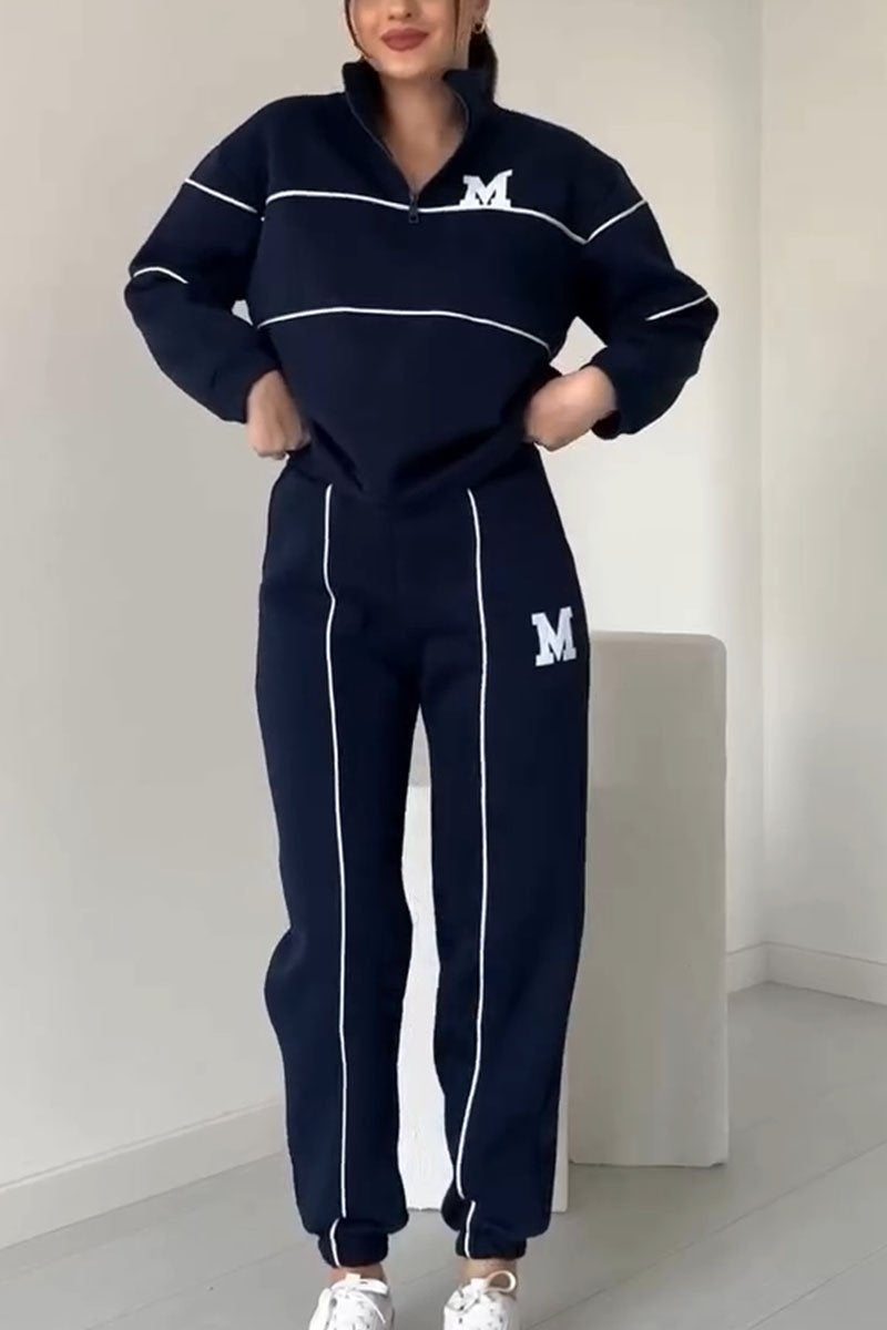 Masion | Comfortable Sweater and Trousers Set