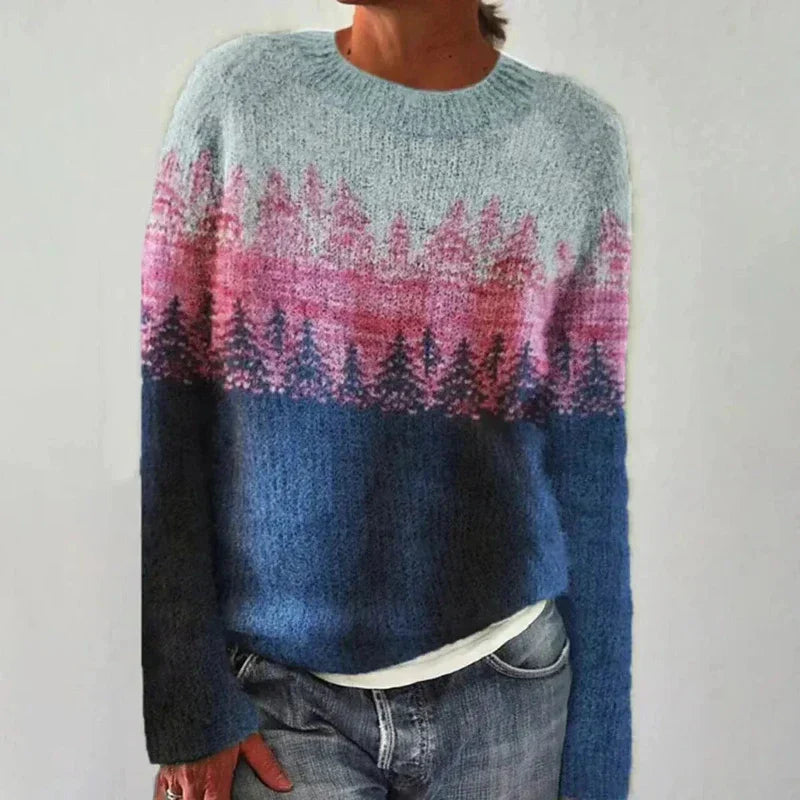 YASMINE™ - PULL RÉTRO AUTOMNE