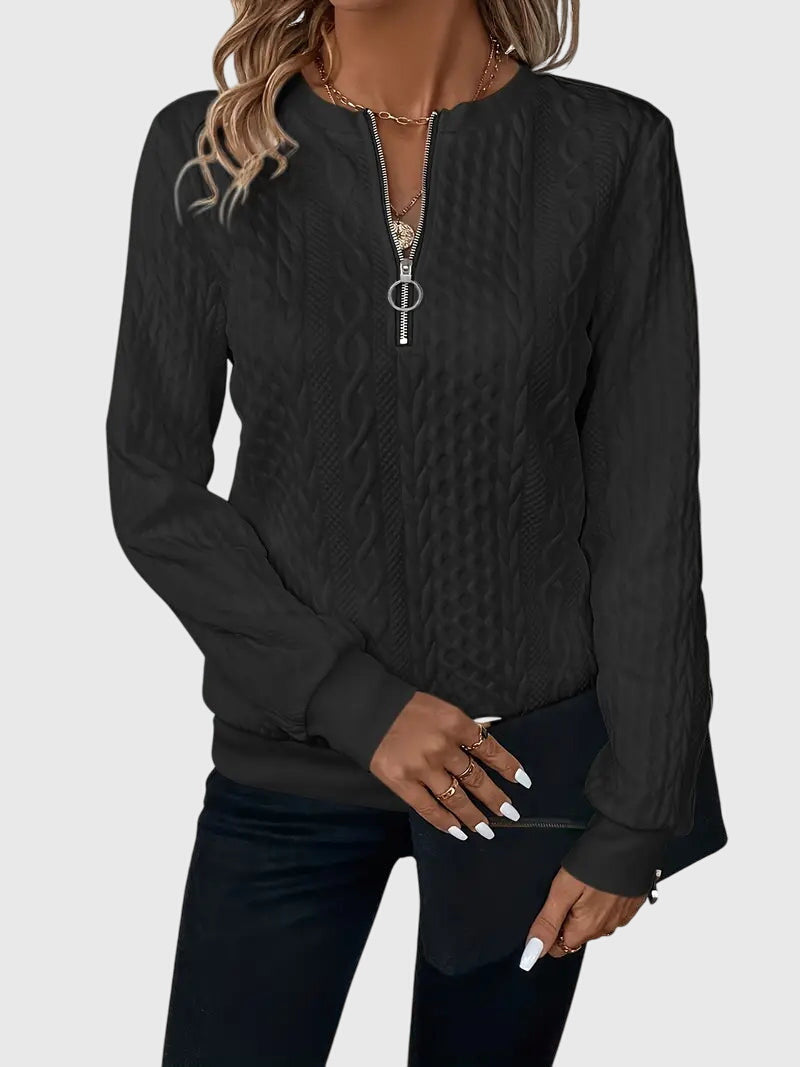 Maison | Zipped Sweater