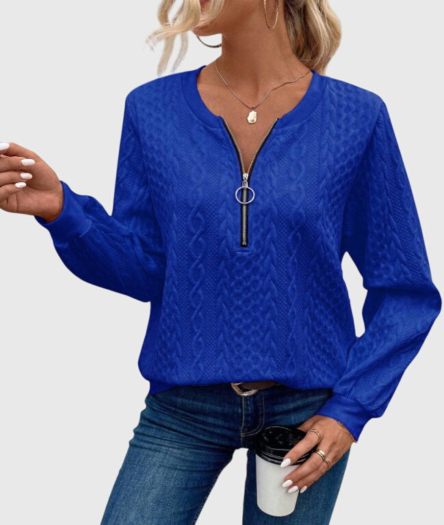 Maison | Zipped Sweater