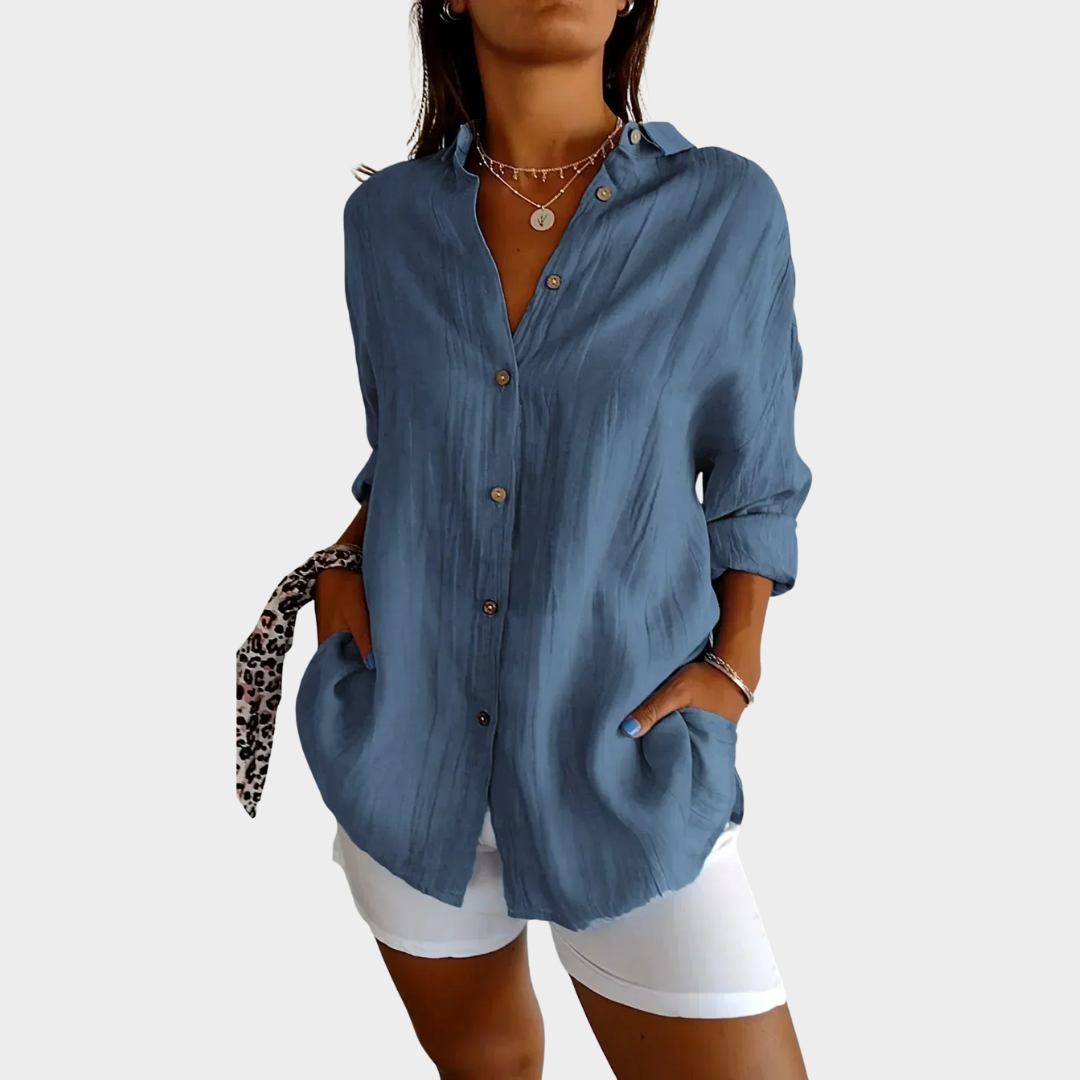 Seraphina | High Quality Cotton Blouse 