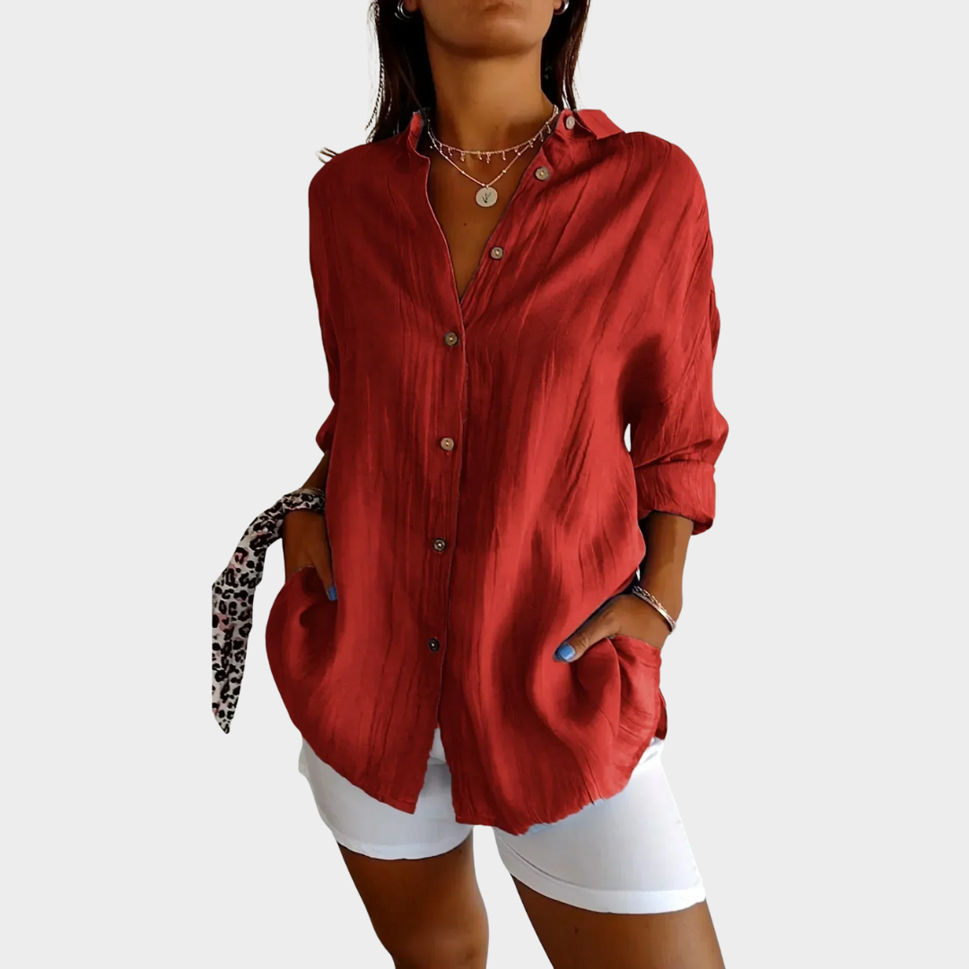 Seraphina | High Quality Cotton Blouse 