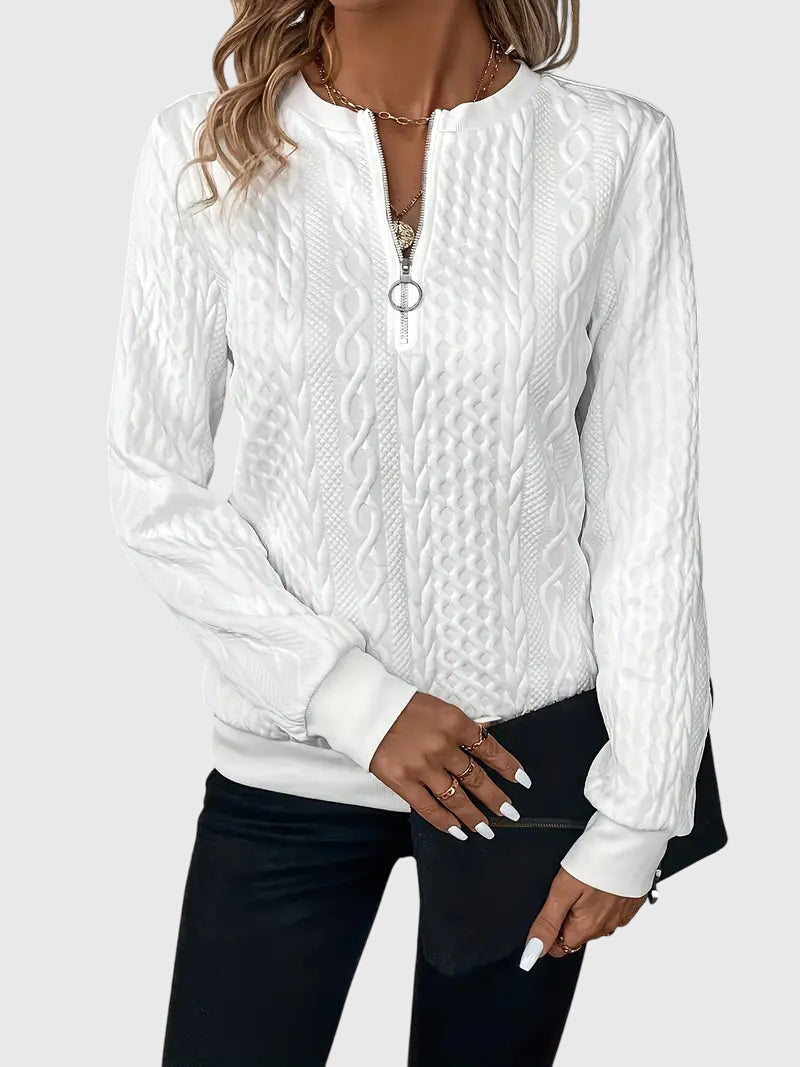 Maison | Zipped Sweater