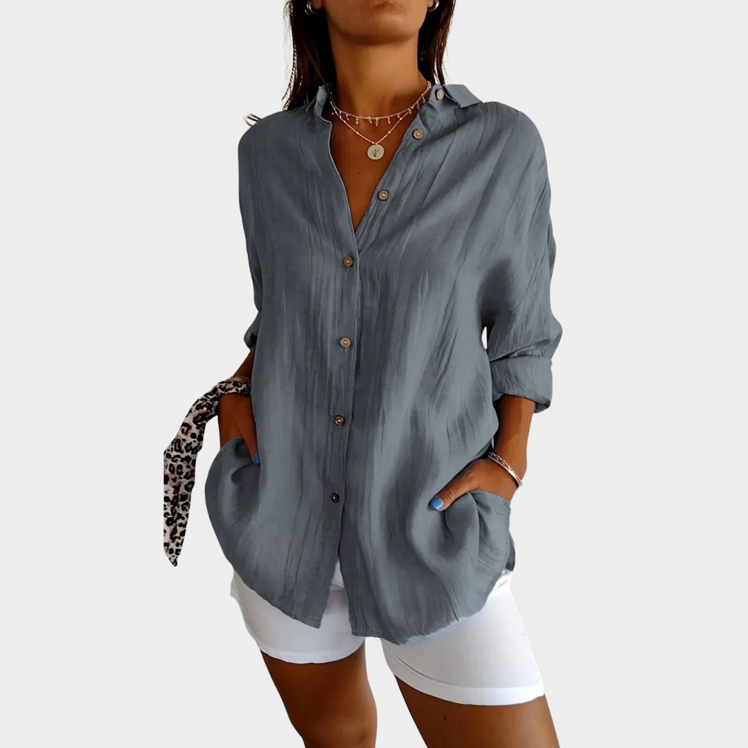 Seraphina | High Quality Cotton Blouse 