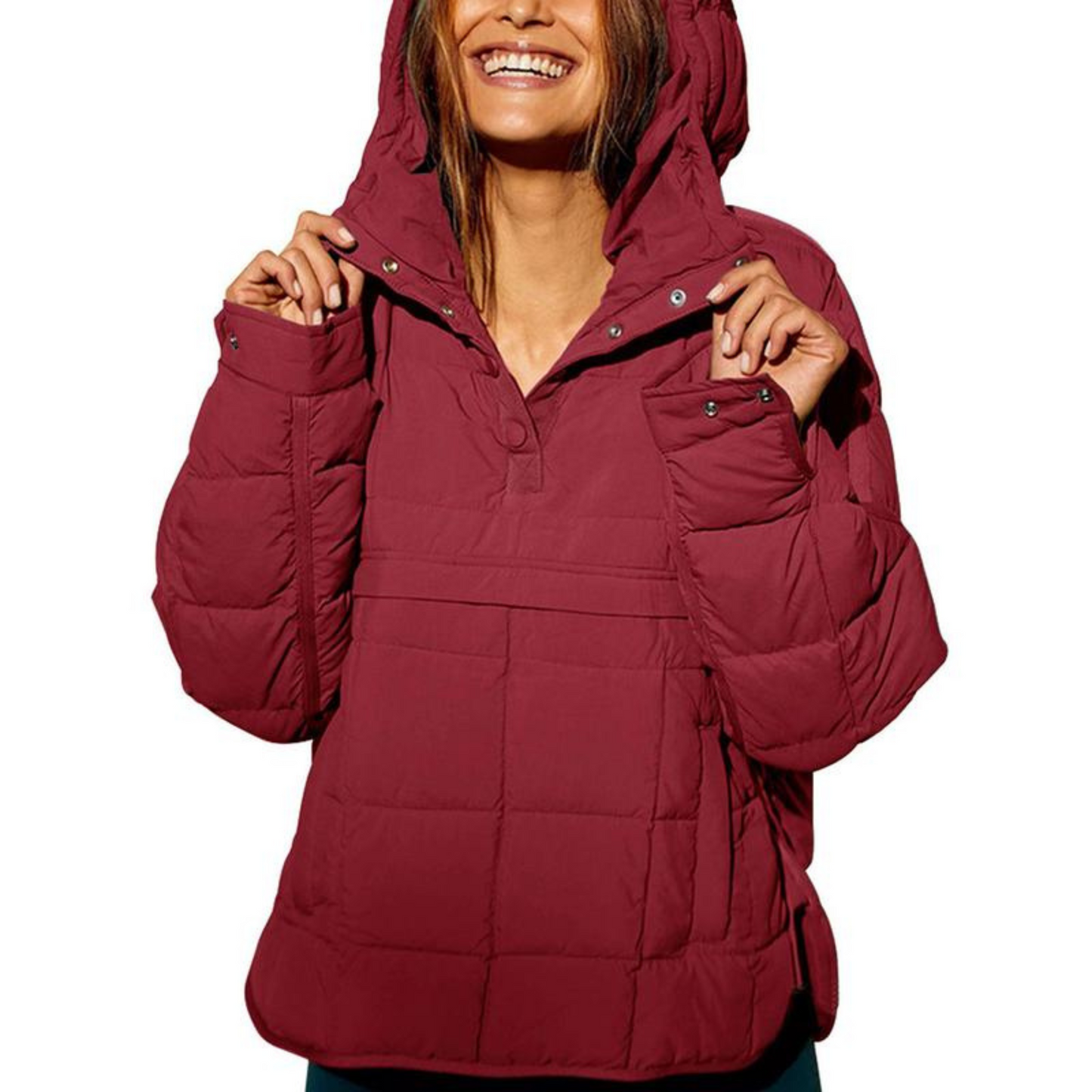 FARRELL™ – Oversized Hooded Pullover Hooded Jacket 