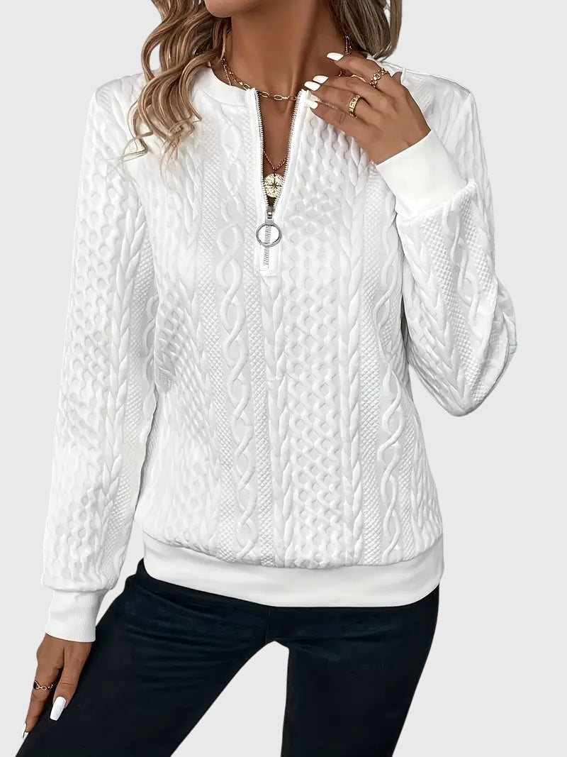 Maison | Zipped Sweater