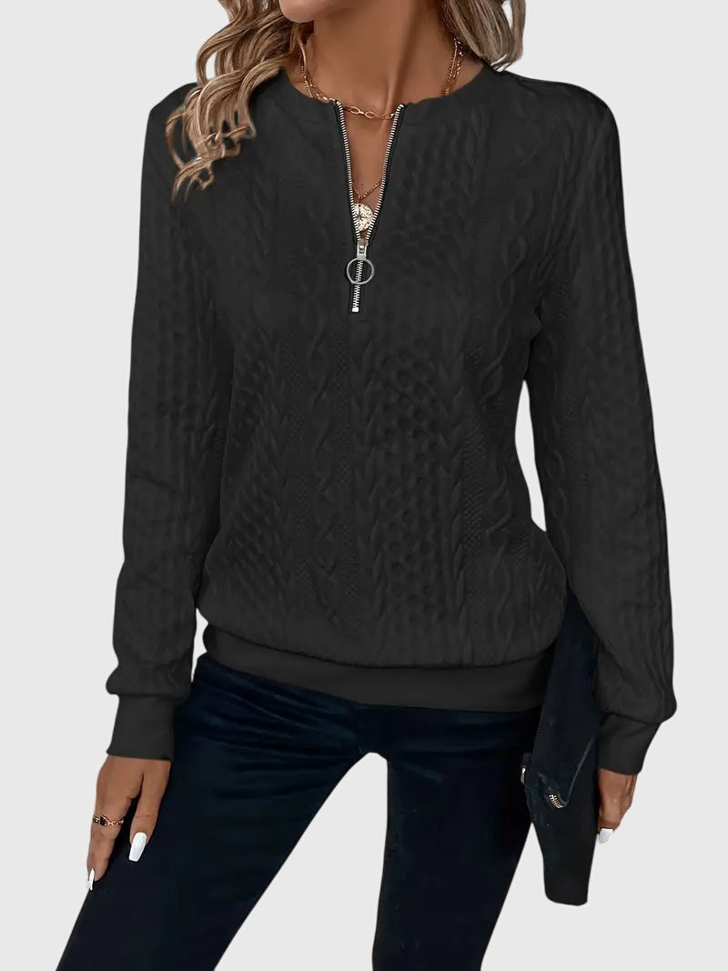 Maison | Zipped Sweater