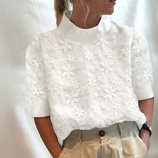 DOUTZEN™ – LIGHTWEIGHT EMBROIDERED SPRING BLOUSE