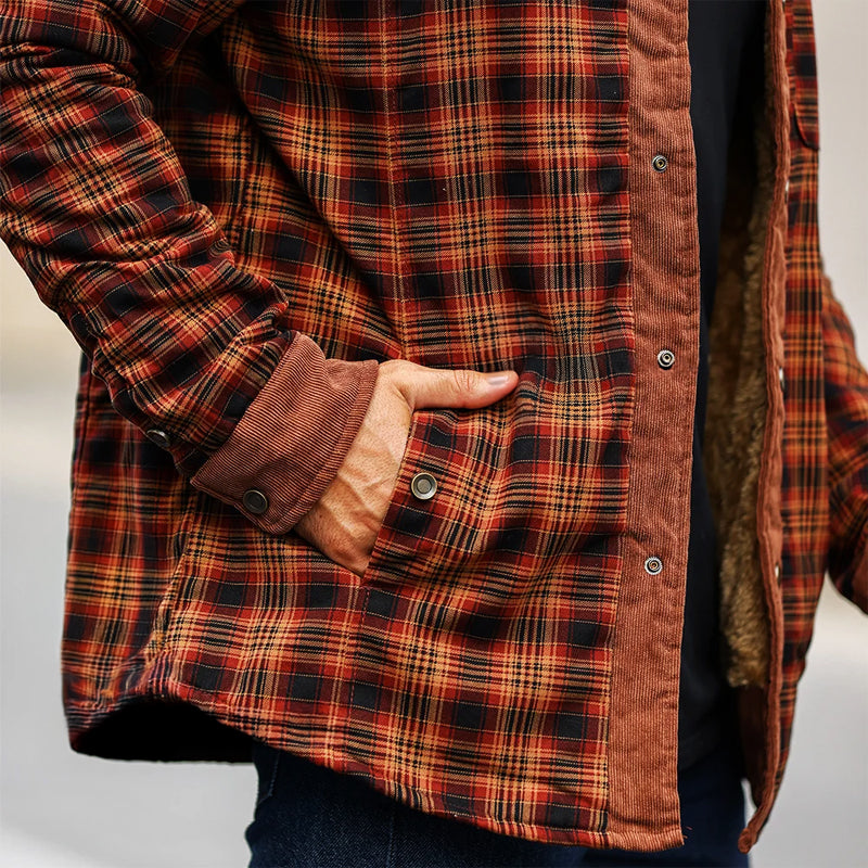 Veste d'extérieur Northwind Plaid Sherpa