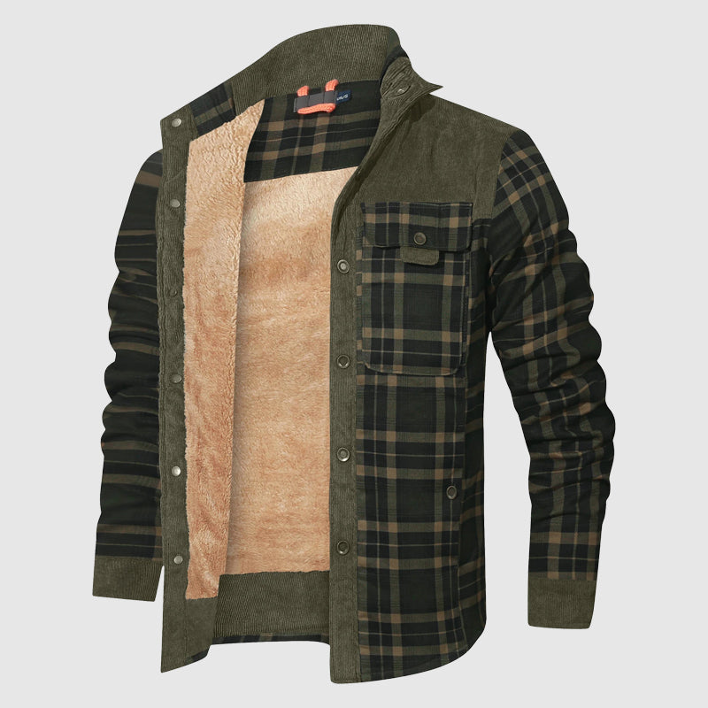 Veste d'extérieur Northwind Plaid Sherpa