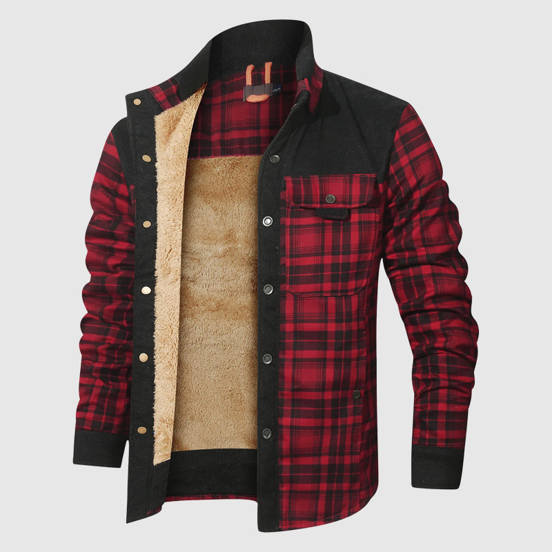 Veste d'extérieur Northwind Plaid Sherpa