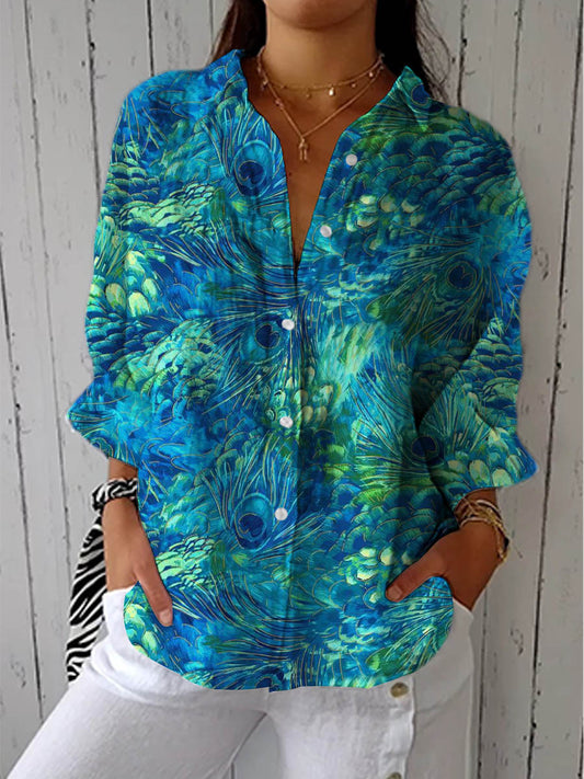 Florina | Chemisier Peacock Grace