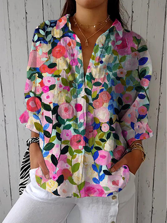 Chemisier en toile Frida | Bloom