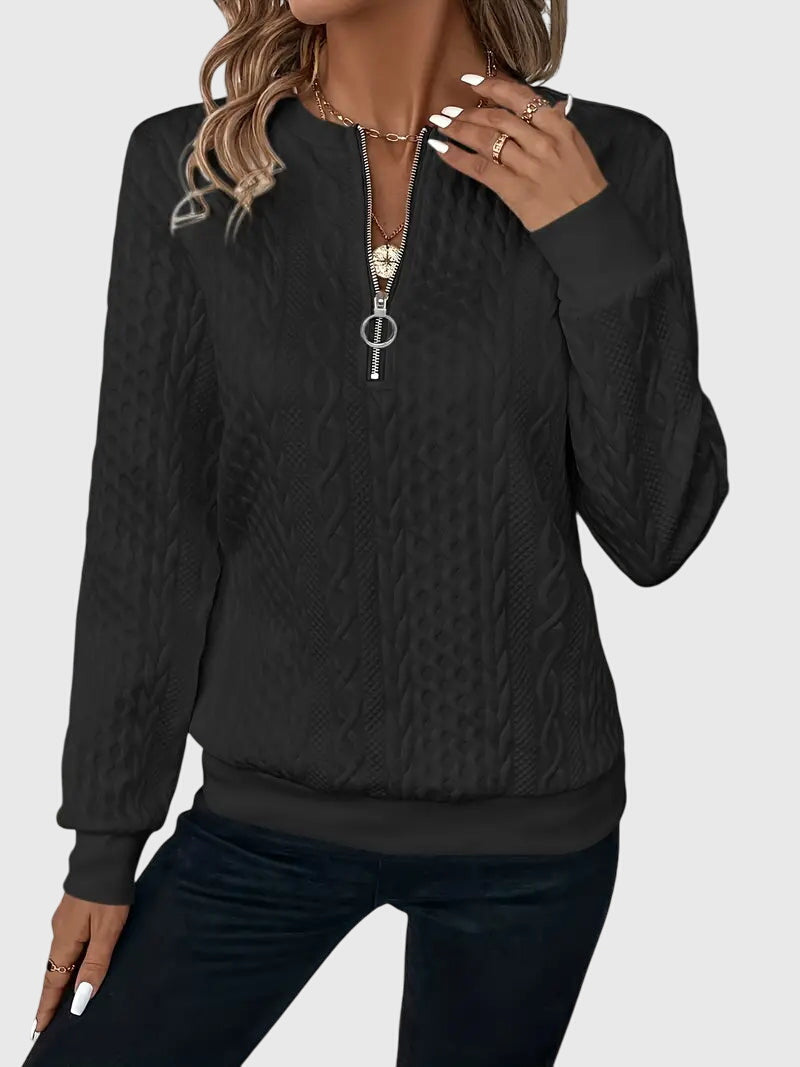 Maison | Zipped Sweater